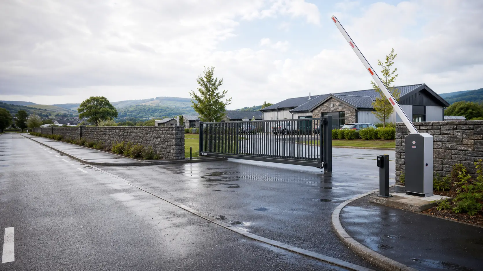 Gates & Barriers for North Wales businesses