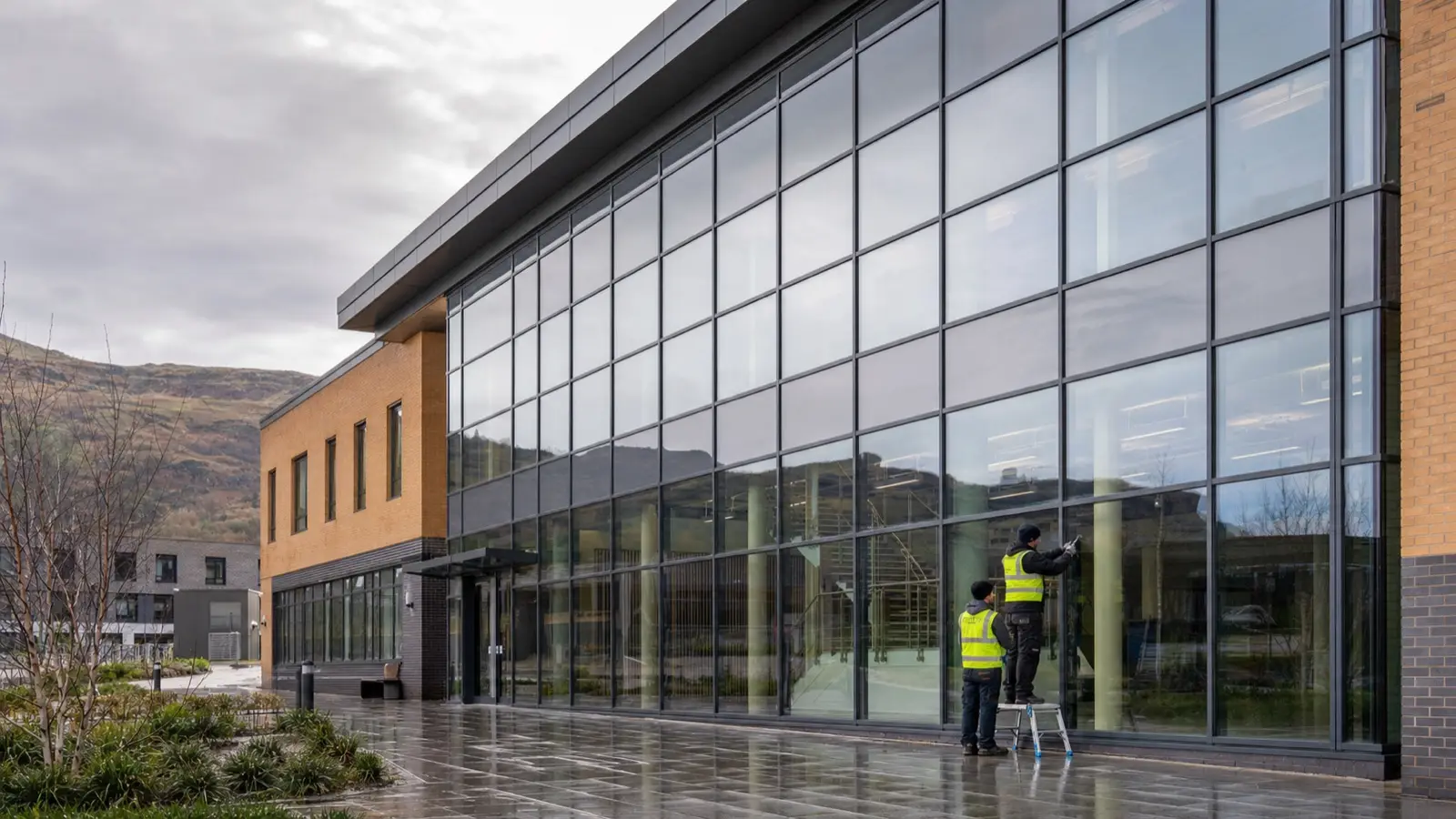 Curtain Walling for North Wales businesses