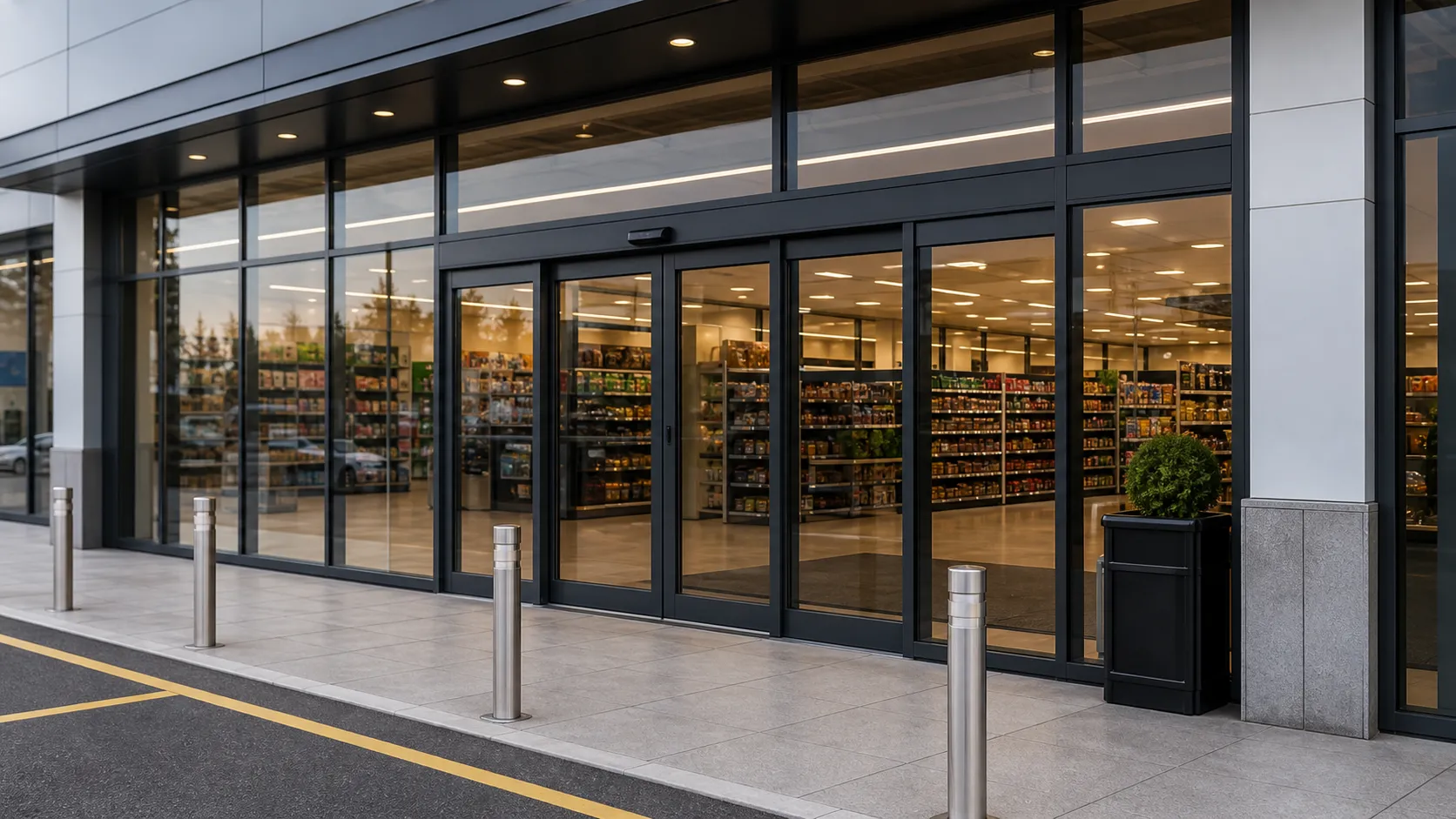 Retail & Supermarkets premises across North Wales